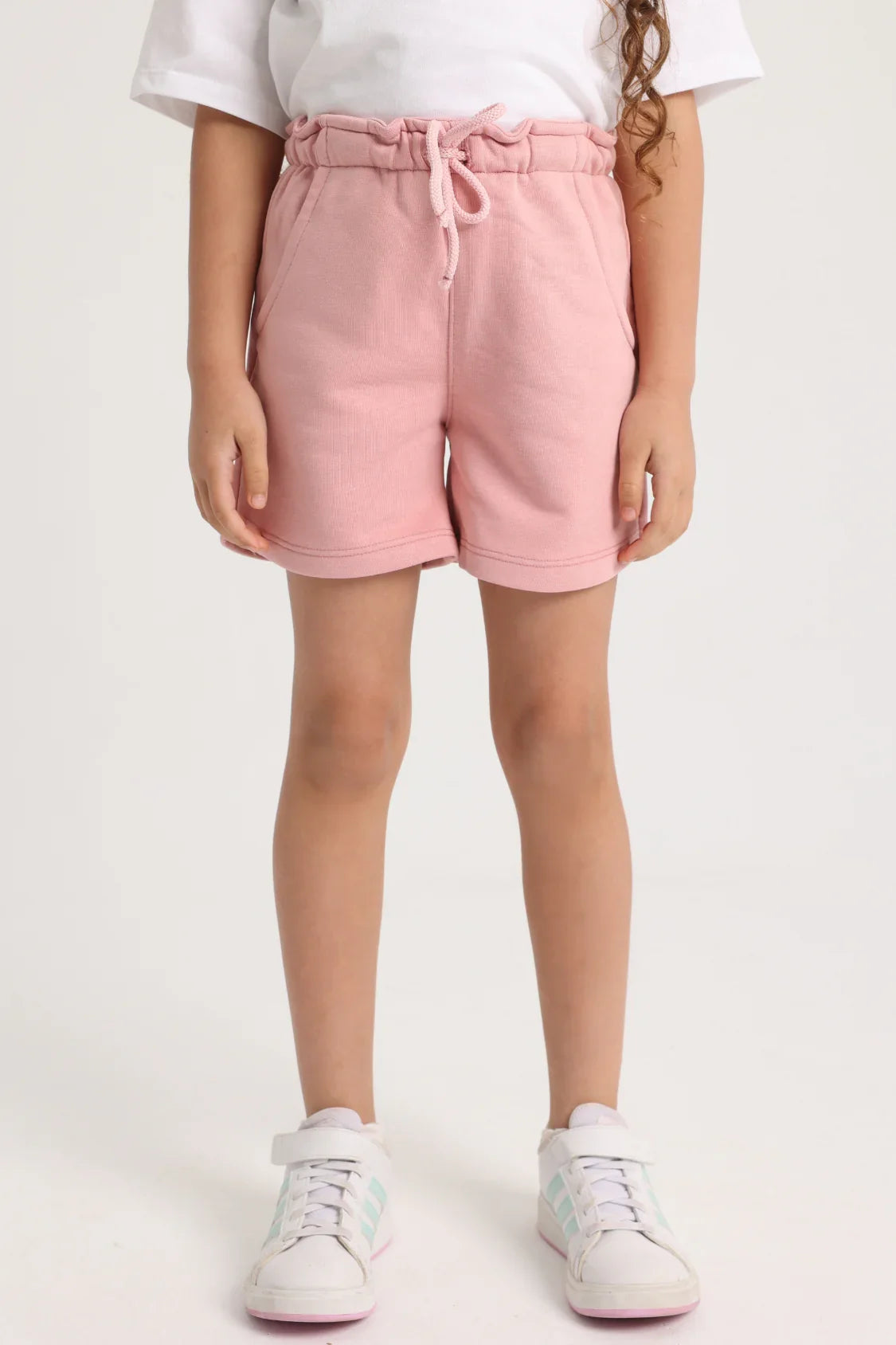 Unisex Cotton Shorts - Dusty Pink