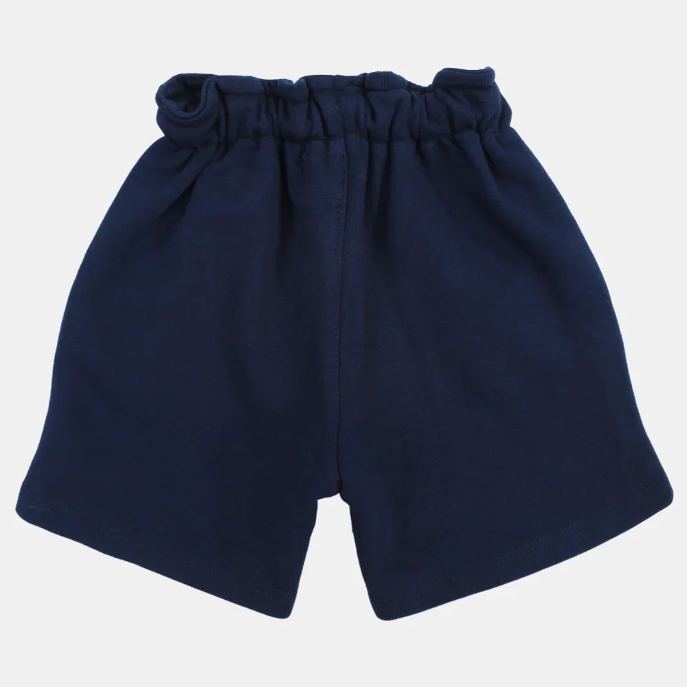 Unisex Cotton Shorts - Navy