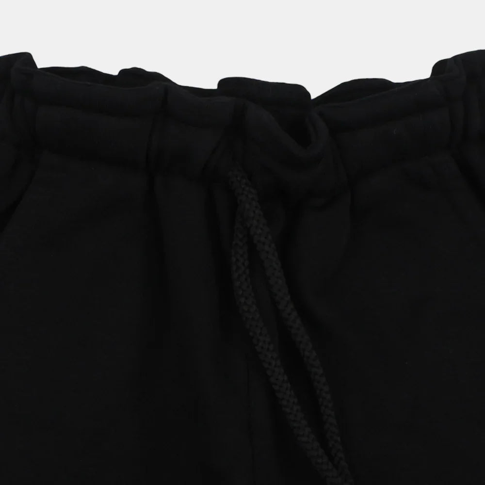 Unisex Cotton Shorts – Black