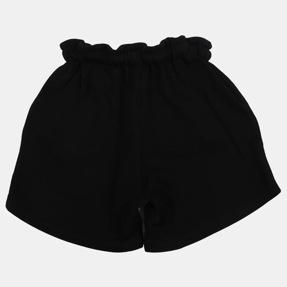 Unisex Cotton Shorts – Black