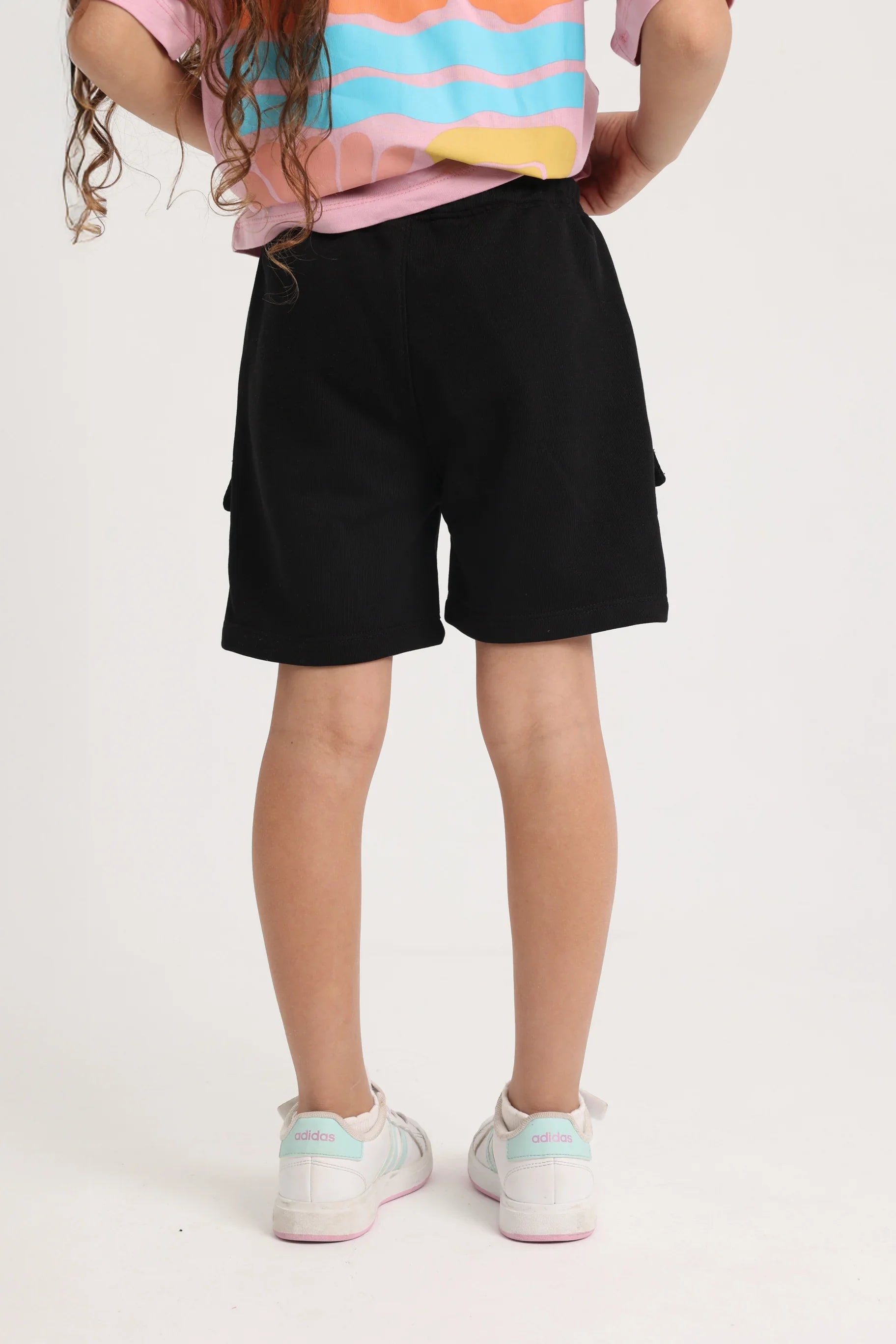 Unisex Cotton Shorts – Black