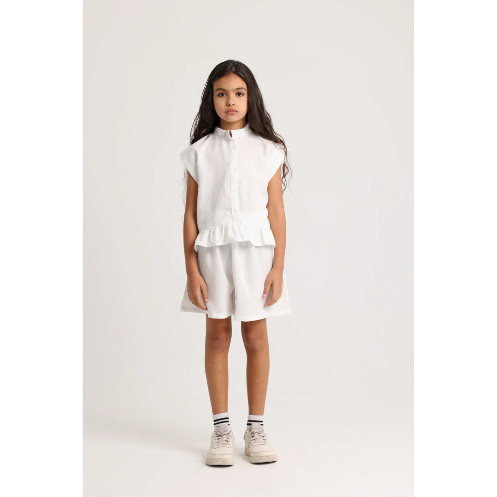 Girls Shorts – Off-White - Clothing - Playmore