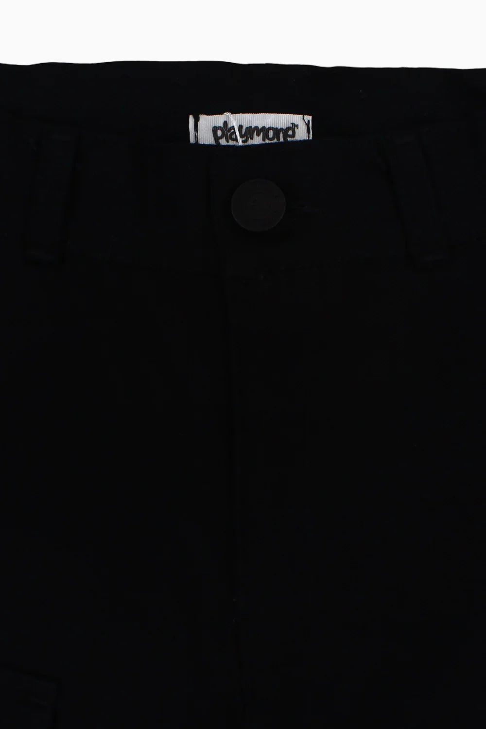 Boys Gabardine Shorts – Black