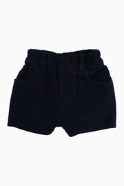 Baby Boys Gabardine Shorts – Navy