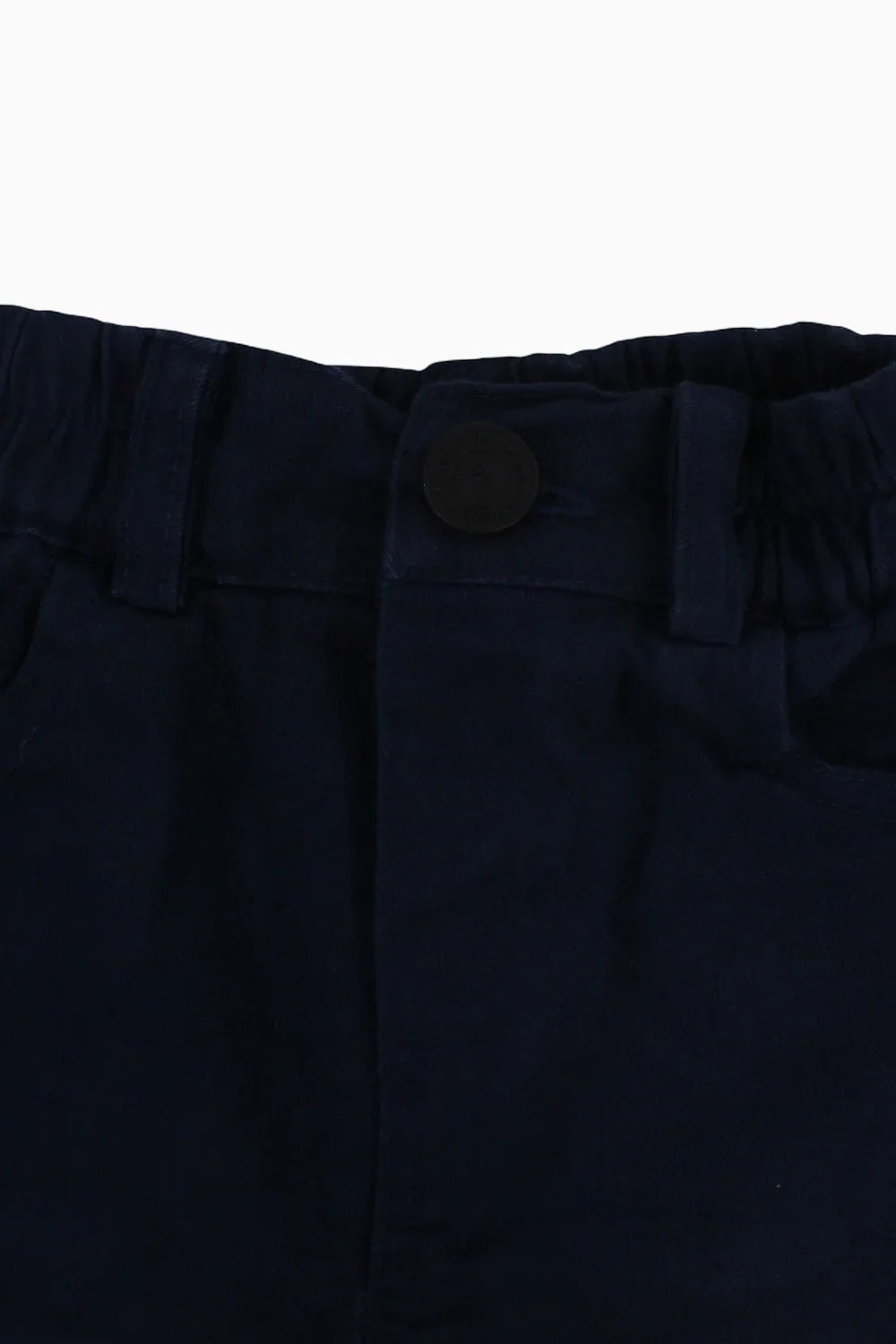 Baby Boys Gabardine Shorts – Navy