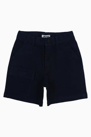 Boys Gabardine Shorts – Navy