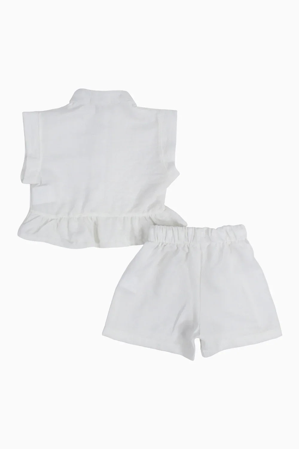 Baby Girls 2-Piece Outfit Set – Off-white