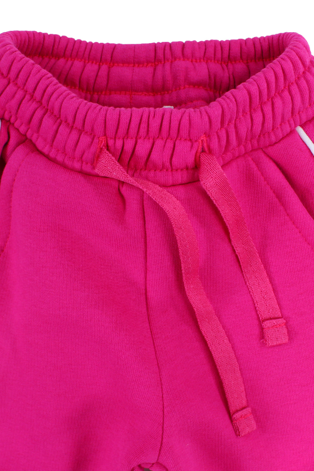 Baby Girls Cotton Sweatpants – Fuchsia