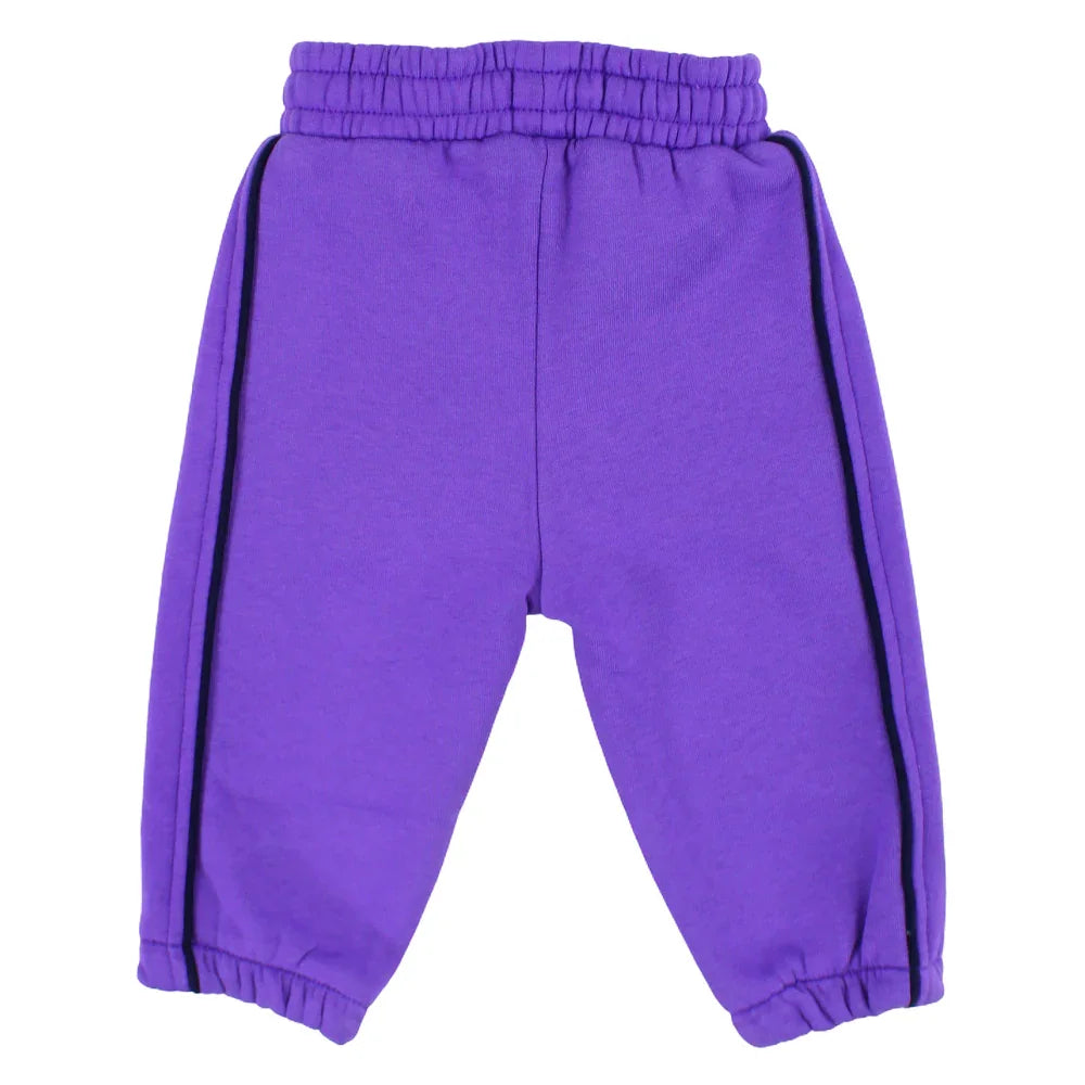 Unisex Cotton Sweatpants – Purple