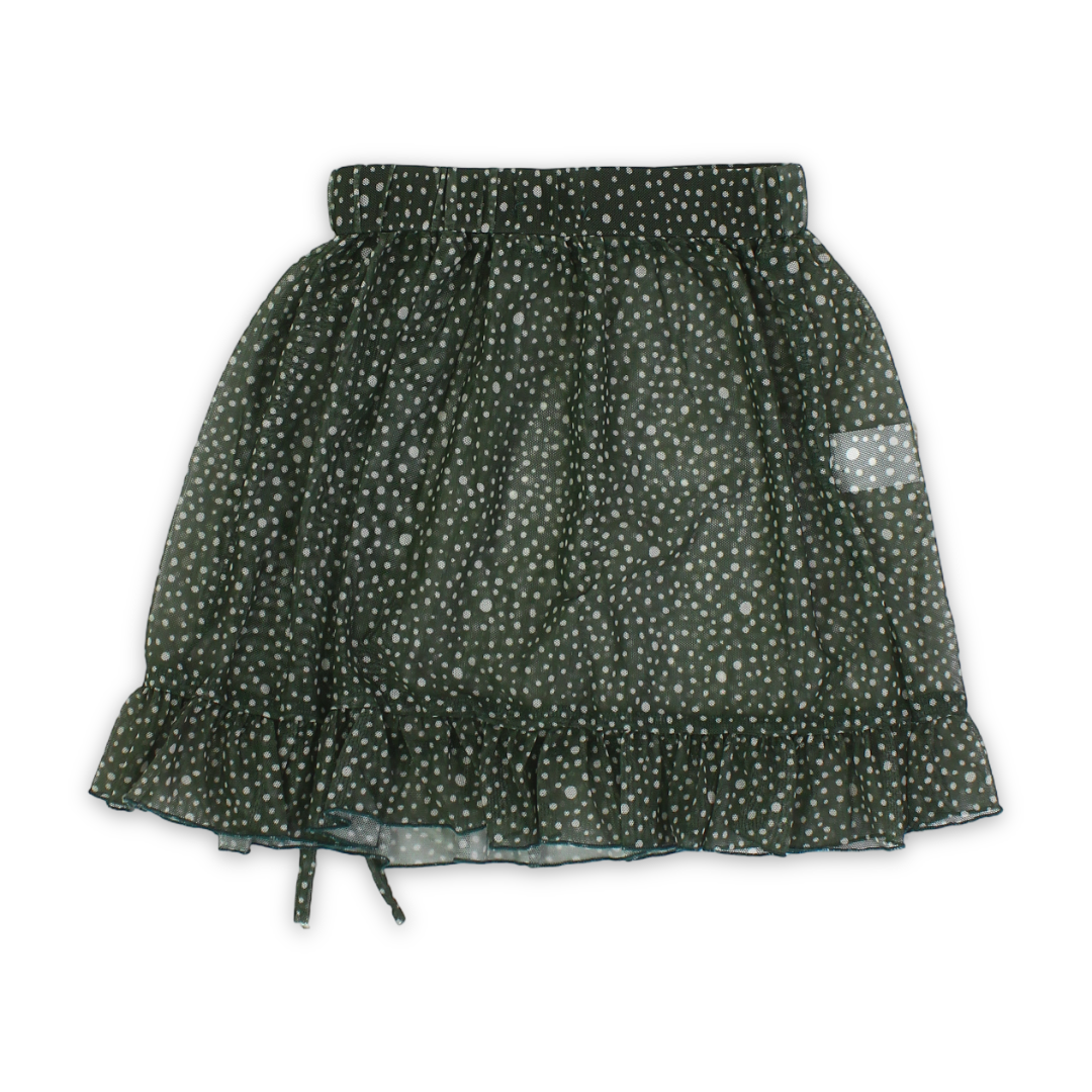 Girls Tulle Cover-Up – Olive
