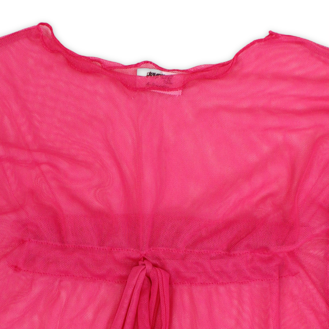 Baby Girls Tulle Cover-Up – Fuchsia