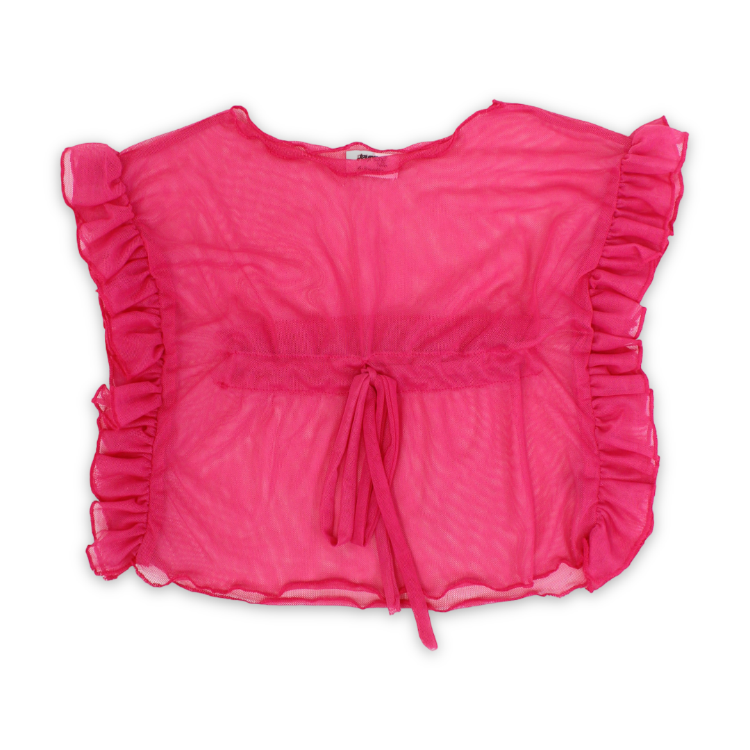 Baby Girls Tulle Cover-Up – Fuchsia - Clothing - Playmore