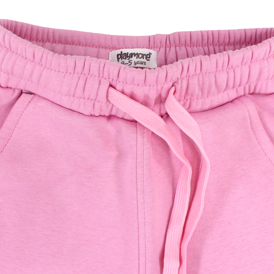 Girls Cotton Pants – Pink