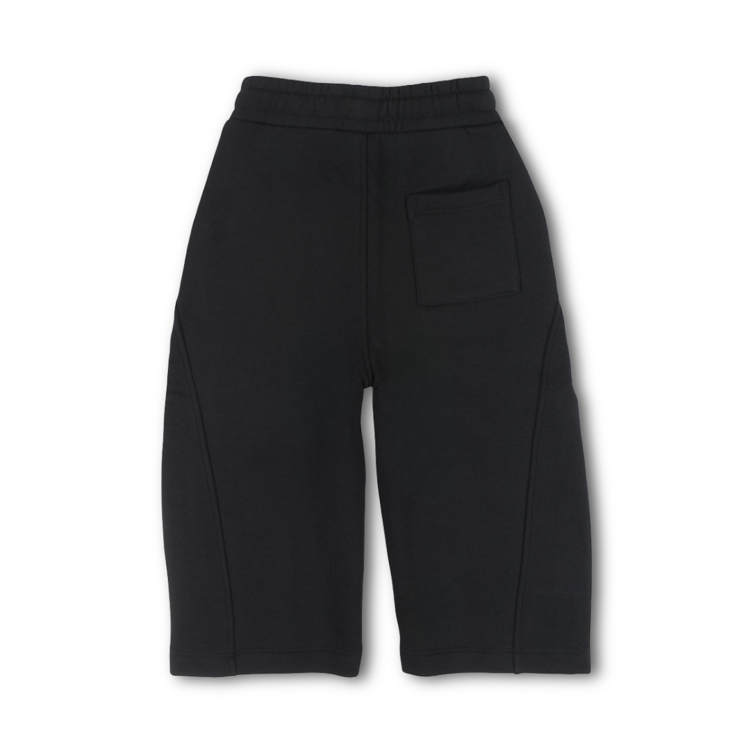 Boys Cotton Sweat Pants – Black
