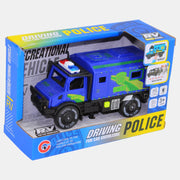 Police Car with Sound and Light – Action-Packed Playtime (Blue)