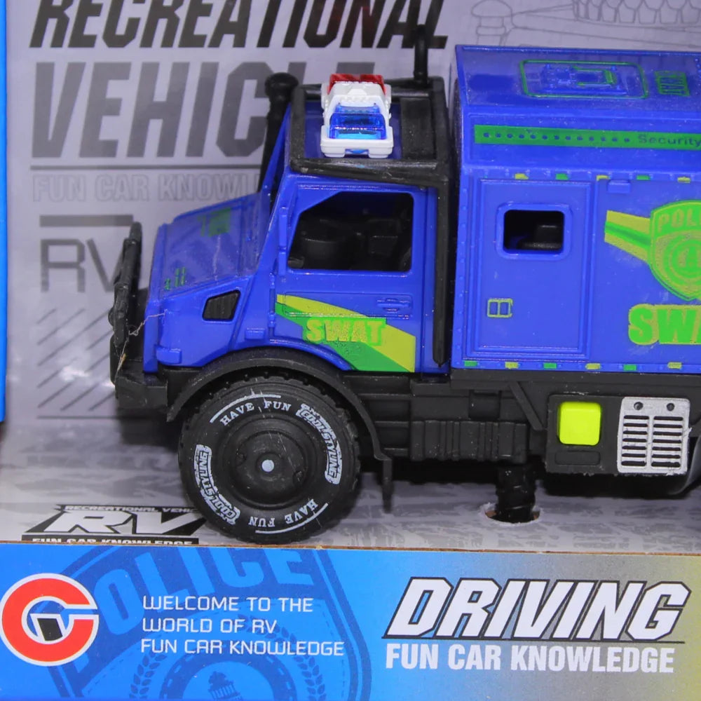 Police Car with Sound and Light – Action-Packed Playtime (Blue)