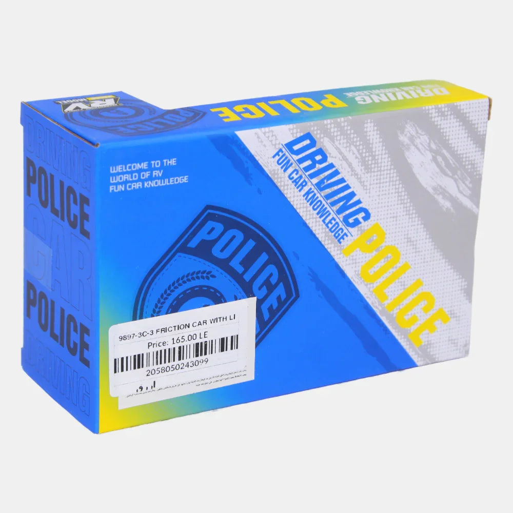 Police Car with Sound and Light – Action-Packed Playtime (Blue)