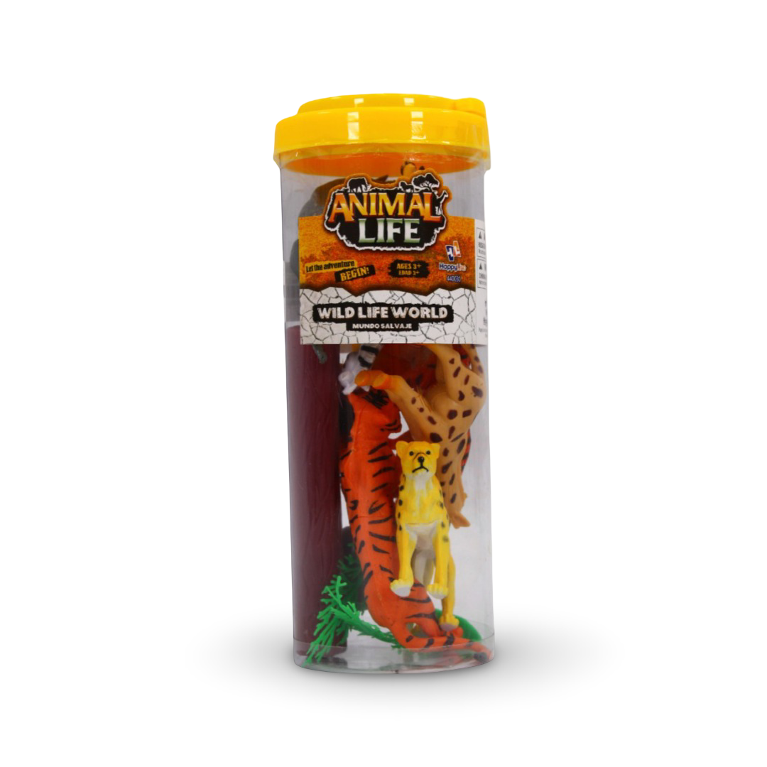 Animal Life Wild Safari Animal Figure Set - Toys