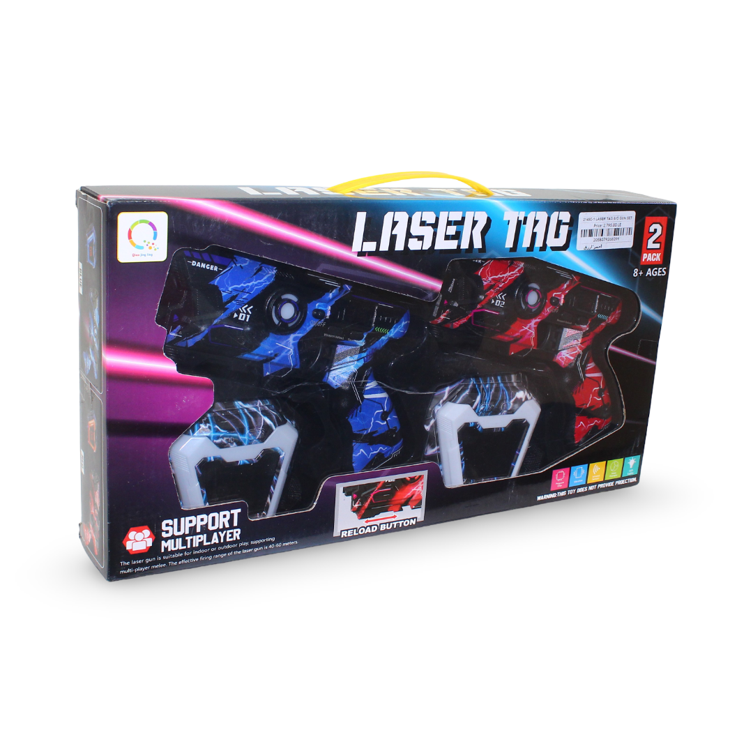 Laser Tag 2-Pack Set – Red & Blue - Toys - OKO