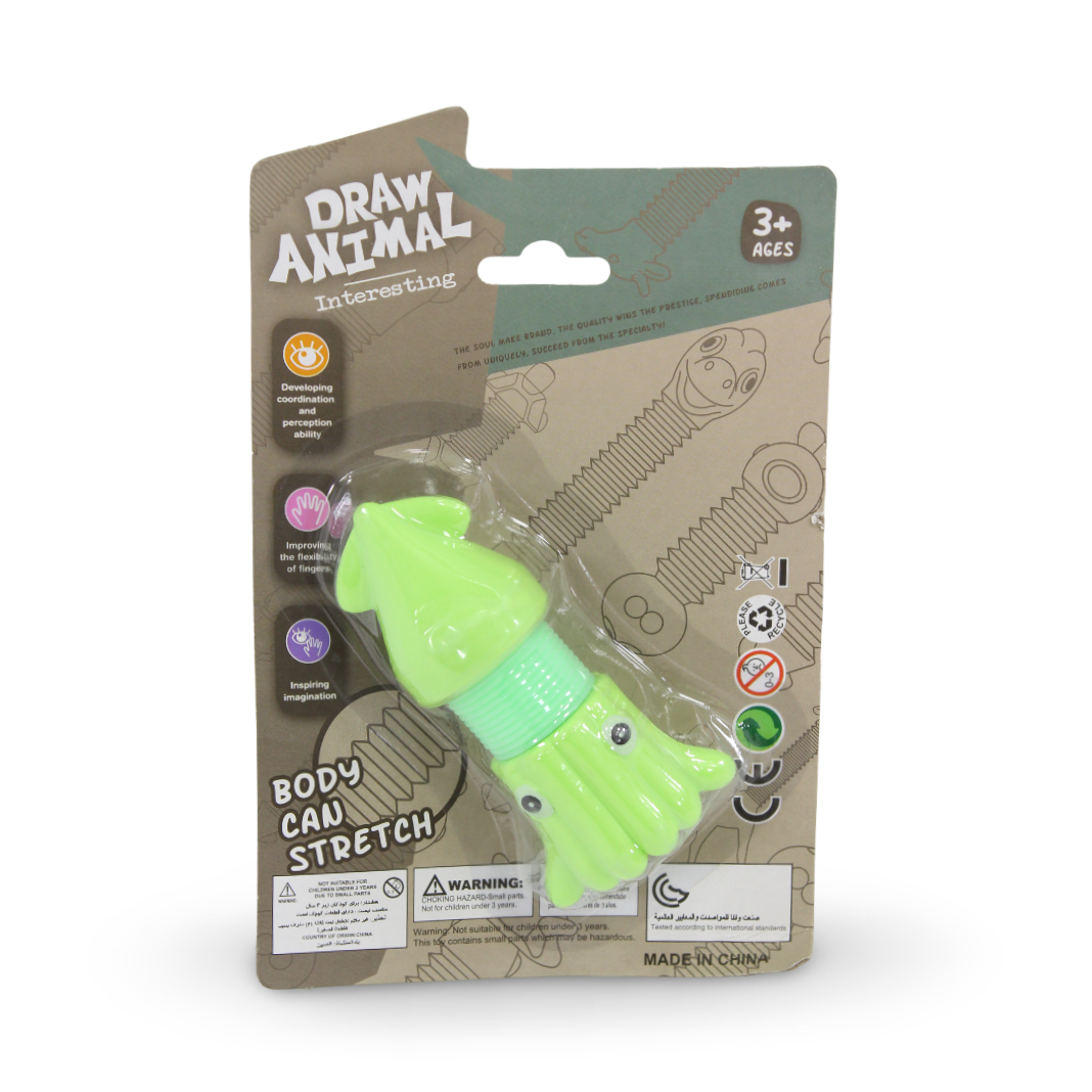 Draw Octopus Stretch Toy - Toys - OKO