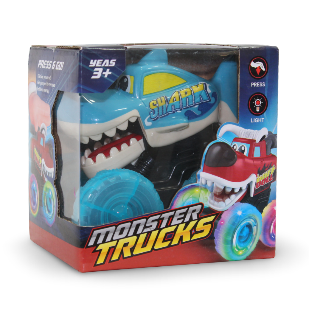 Shark Monster Truck Toy – Blue - Toys - OKO