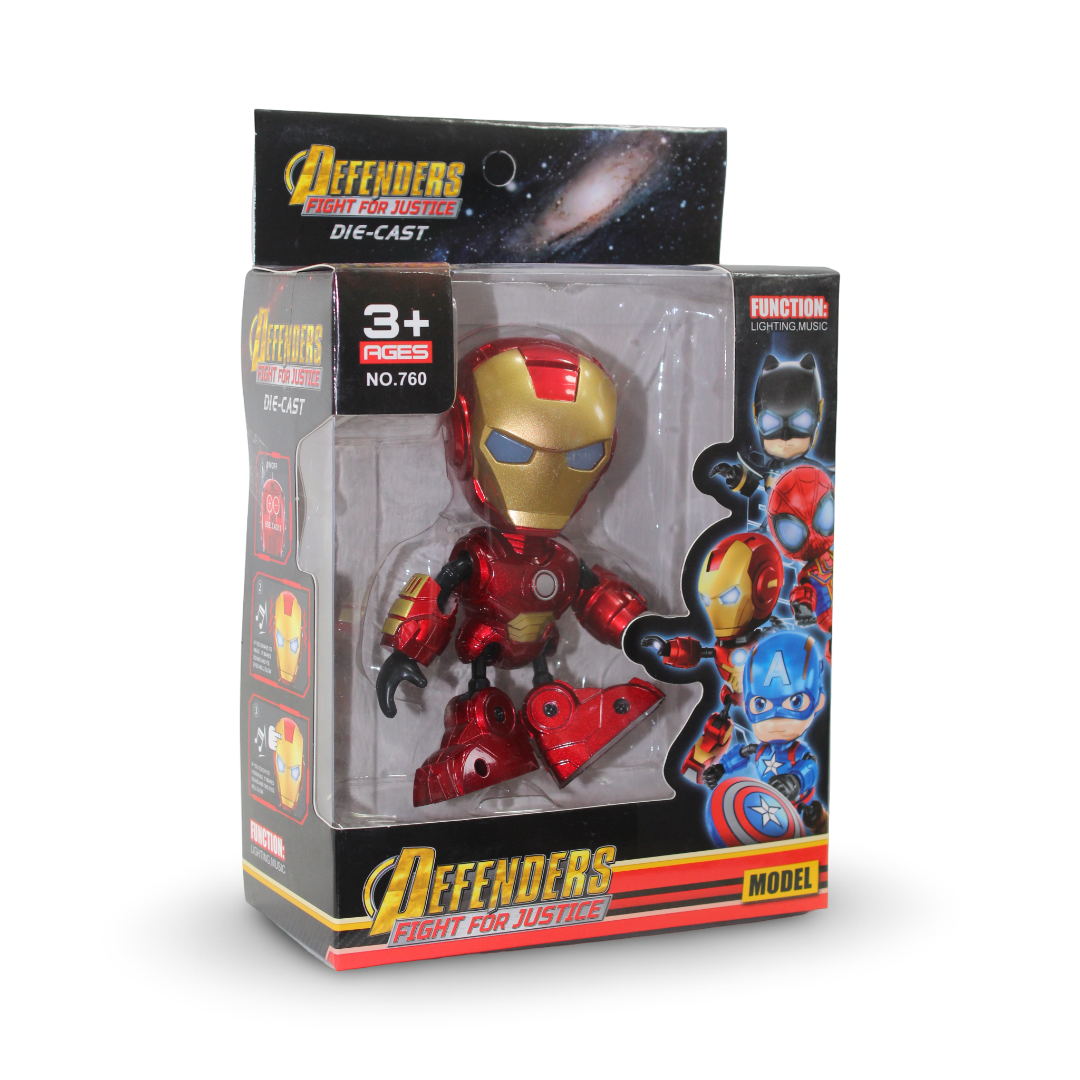 "Defenders Fight for Justice" Iron-Man Action Figure