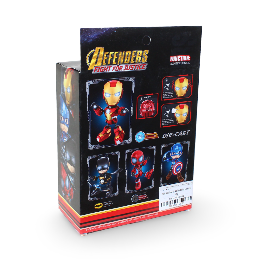 Defenders Fight for Justice Die-Cast Captain America Figure