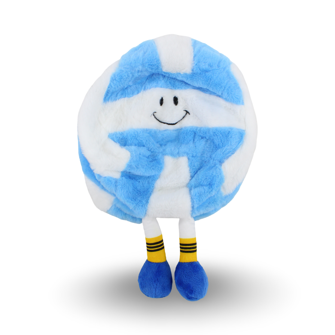 Volleyball Plush Toy – Baby Blue - Toys - OKO