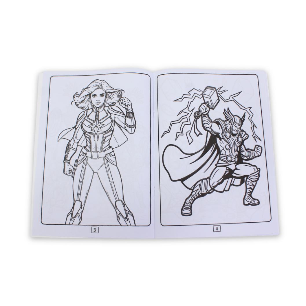 Spacetoon Coloring Book – Avengers - Toys - Egypt Space toon