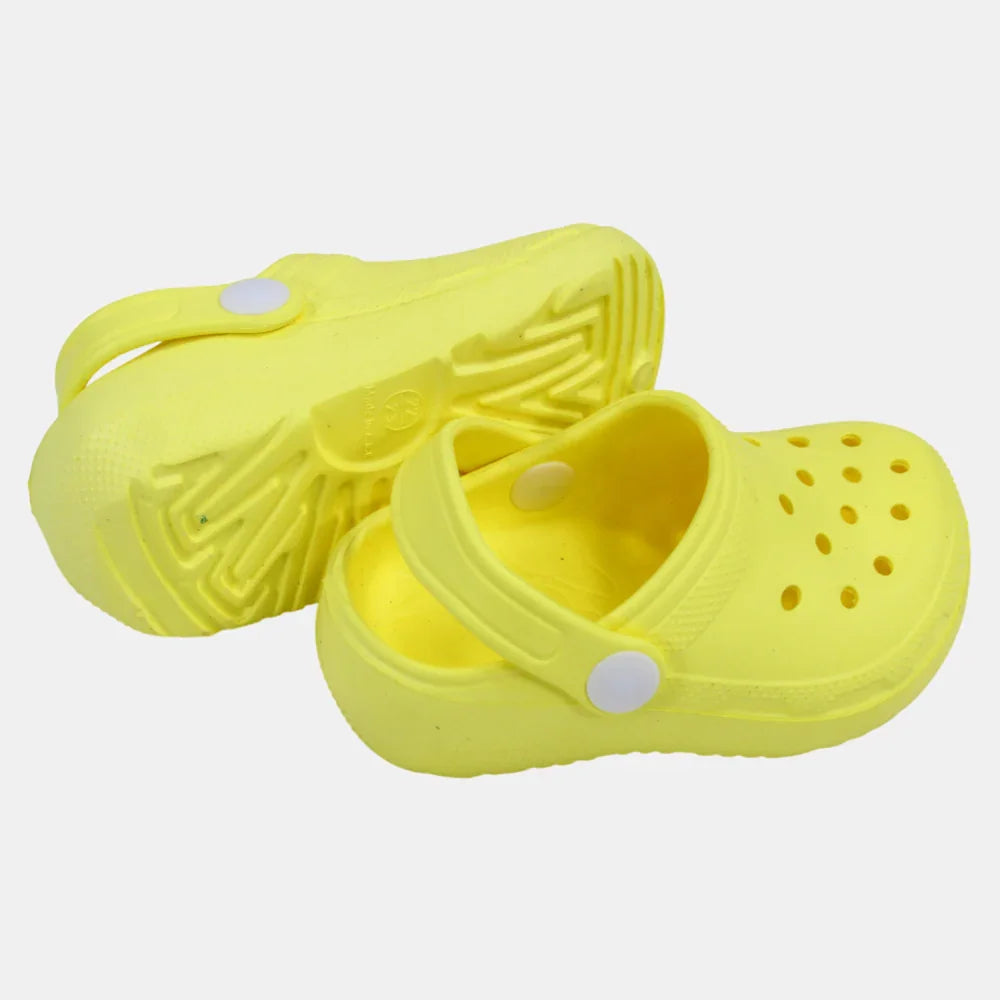 Unisex Kids Rubber CRO – Yellow Pronto