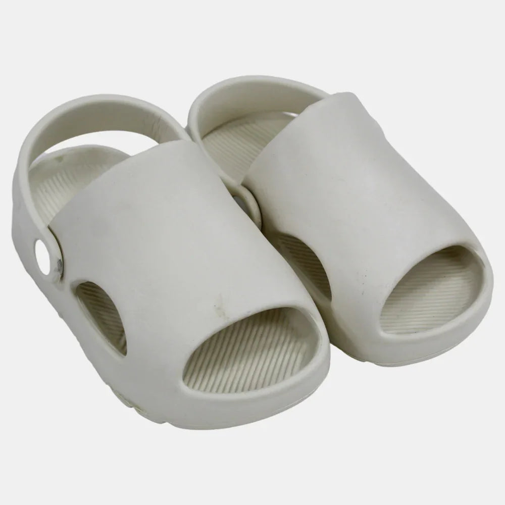 Unisex Baby Rubber Sandals - Offwhite