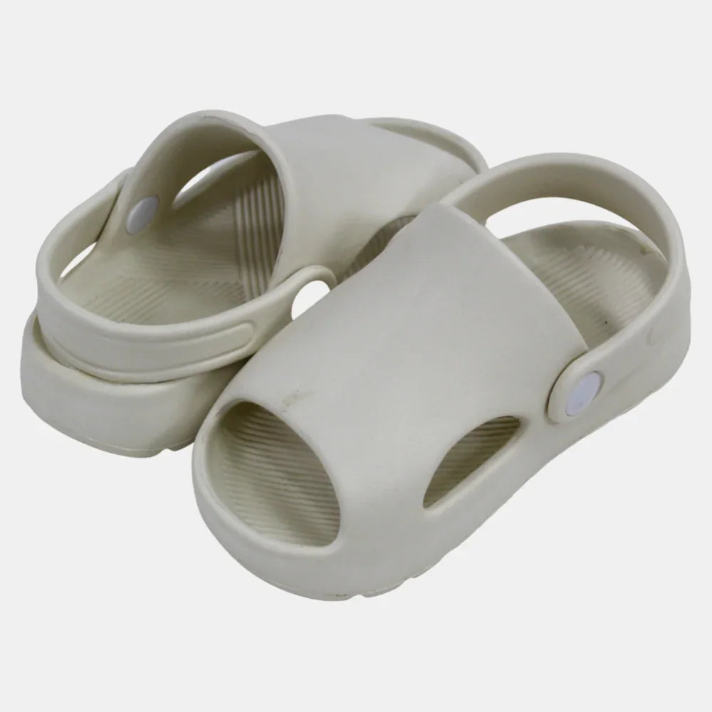 Unisex Baby Rubber Sandals - Offwhite