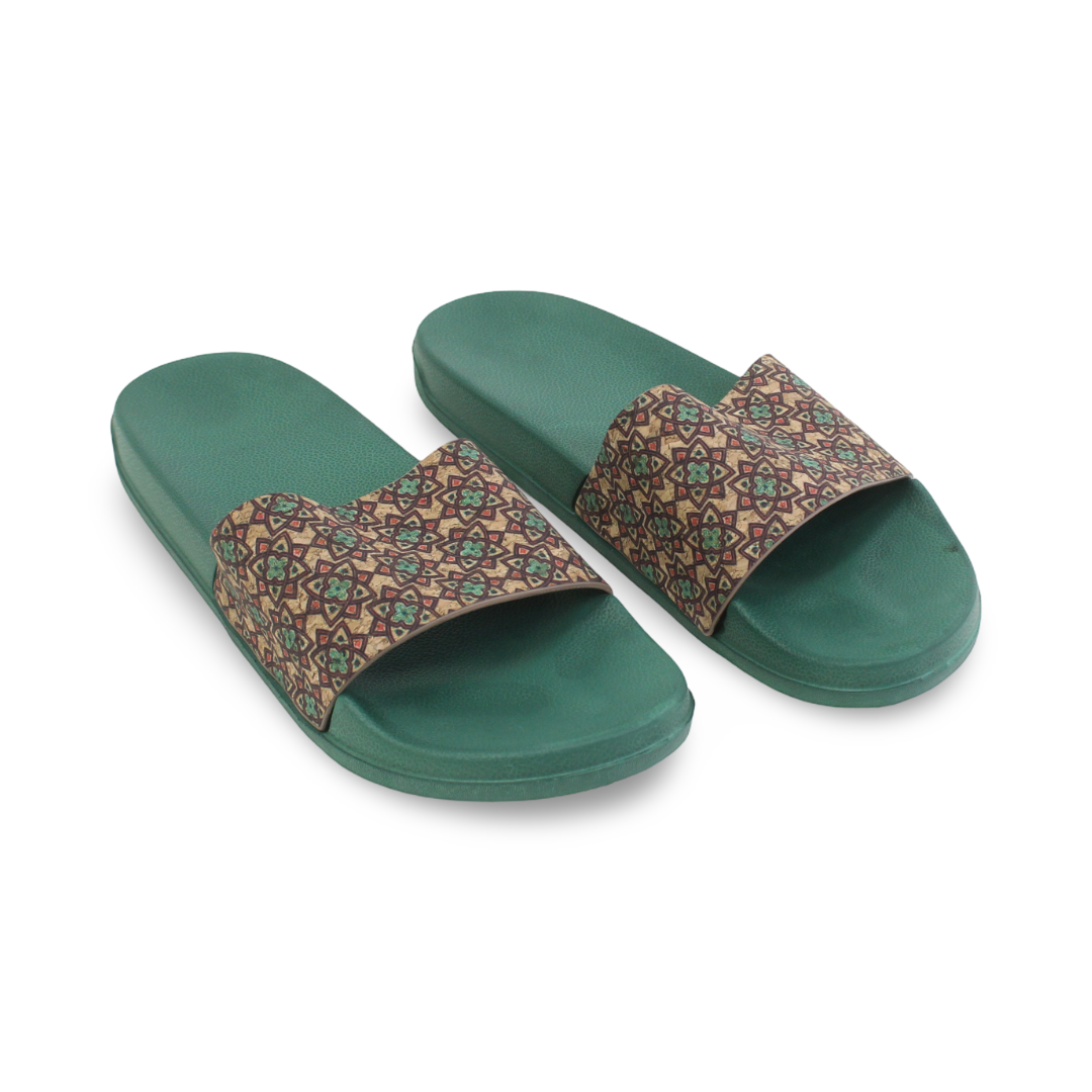 Girls Rubber Slippers – Green - Clothing - Egypt Gulf