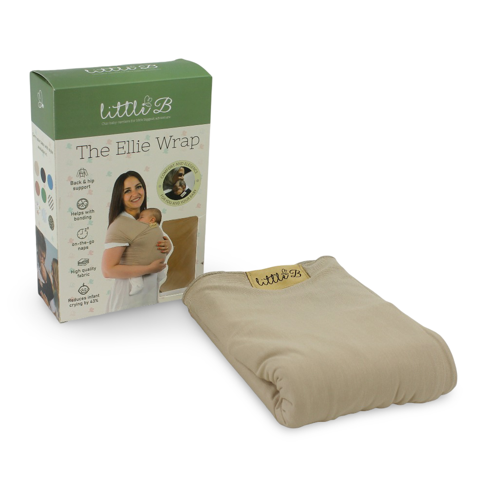 Little B The Ellie Wrap - Beige - Baby Essentials