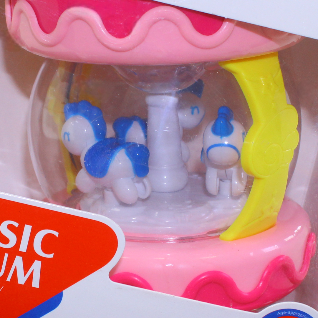 Huanger Musical Drum – Yellow & Pink
