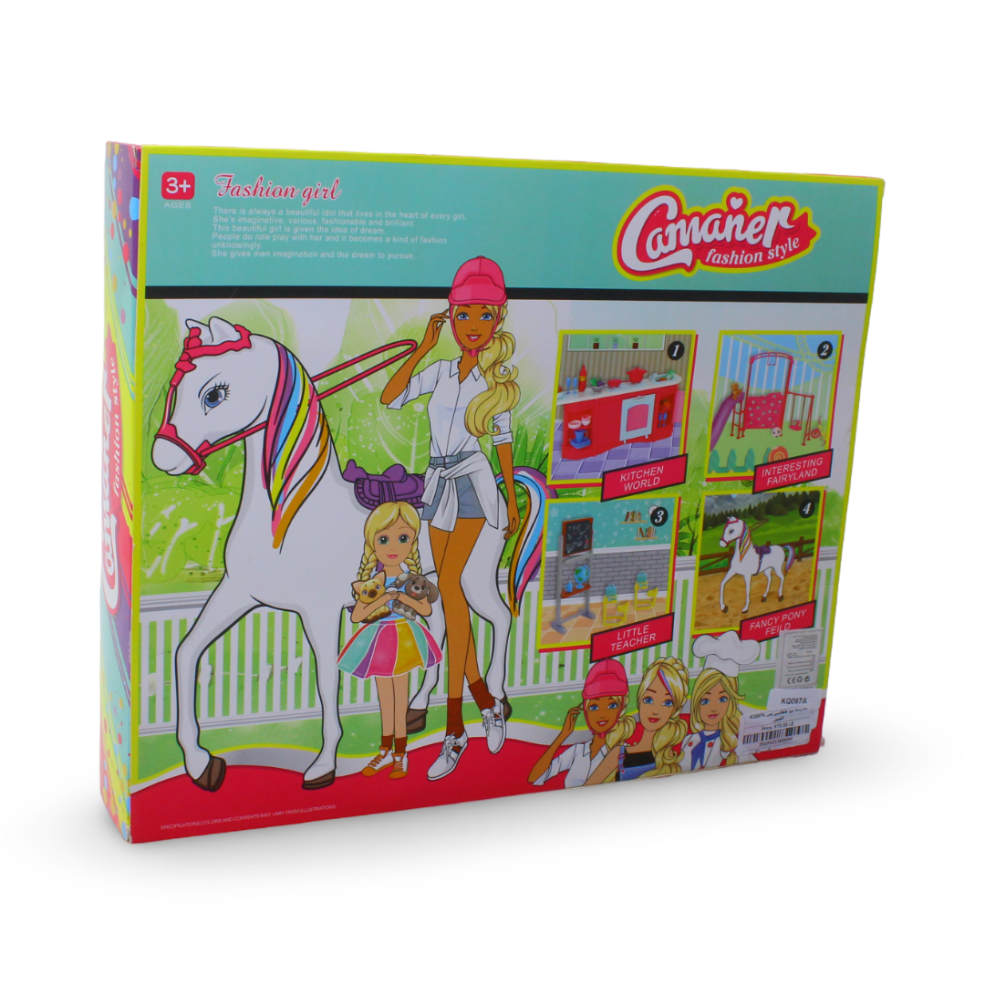 Comaner "Fashion Girl" Classroom Playset