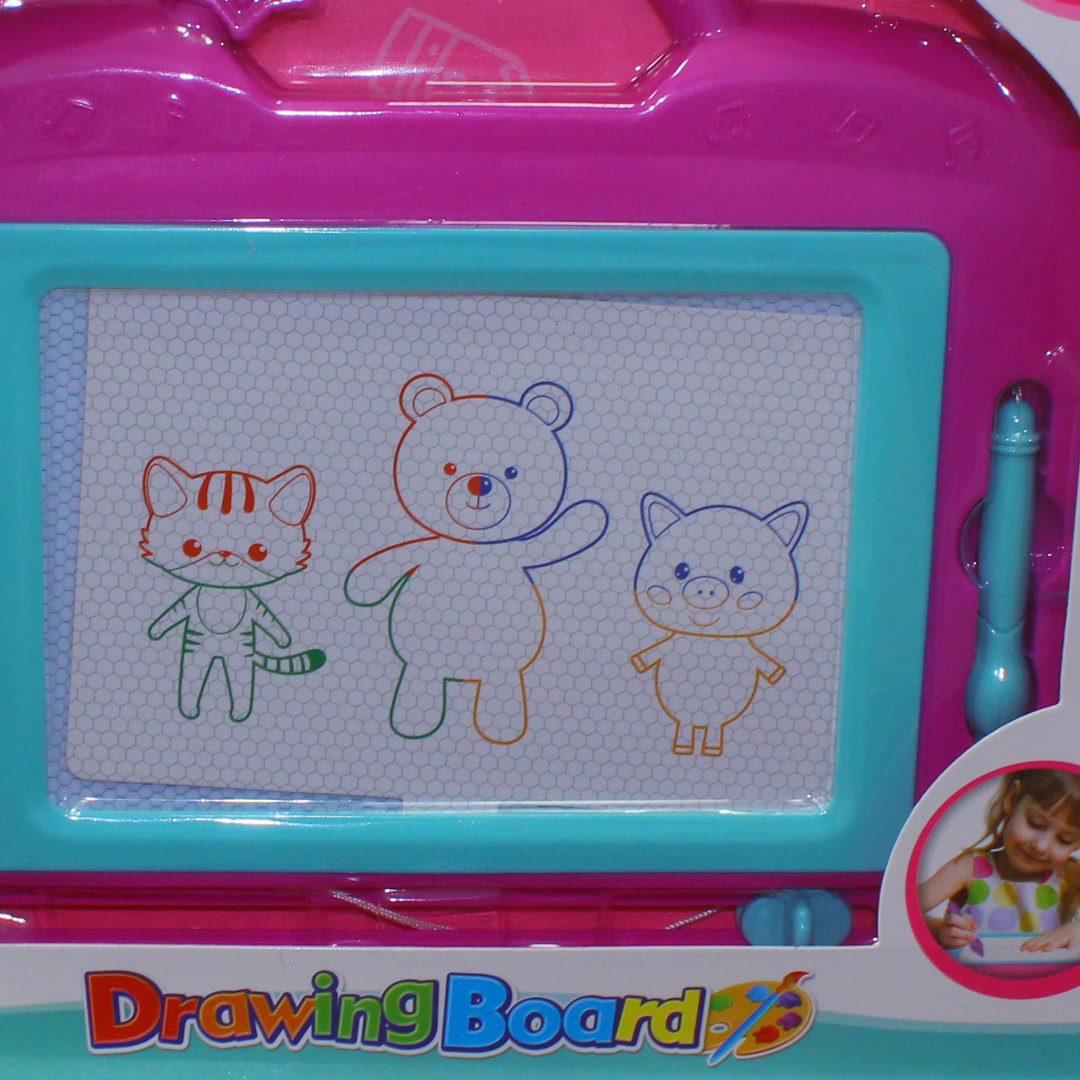 Magnetic Drawing Board – Fuchsia