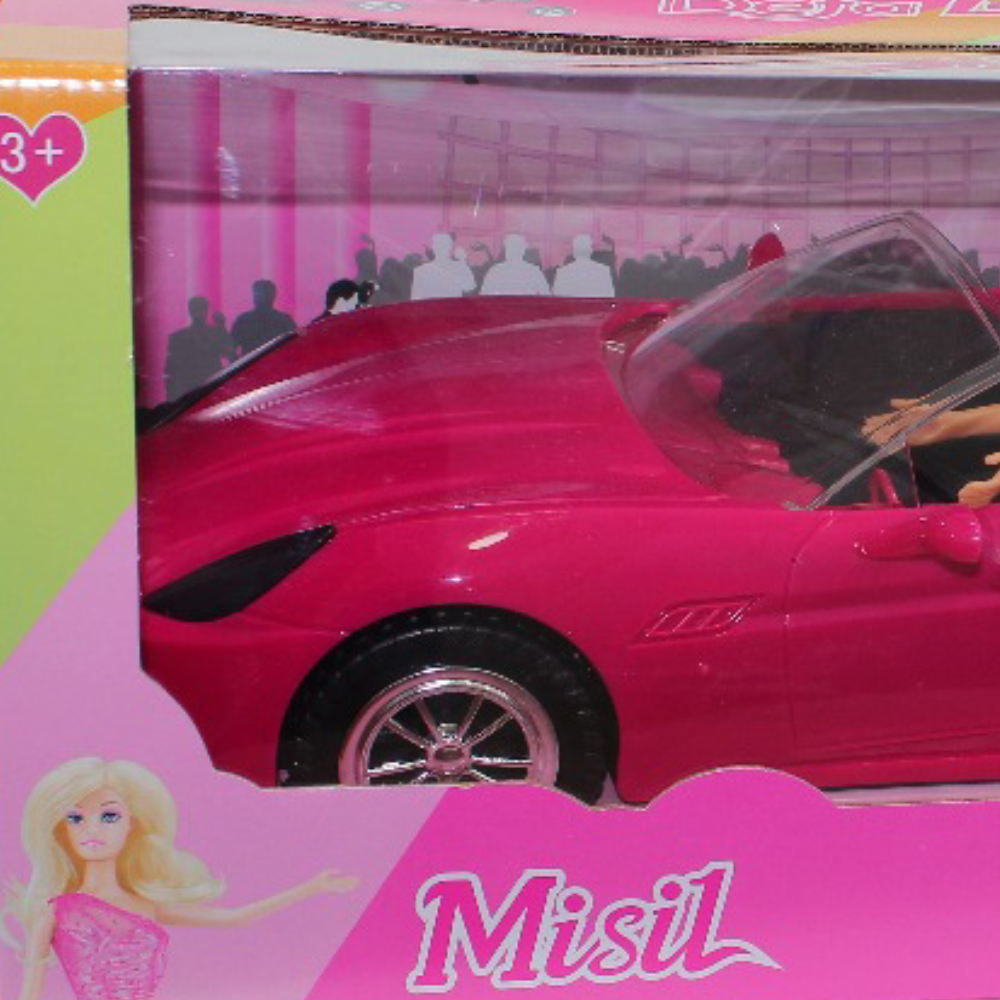 Misil Doll with Convertible Car