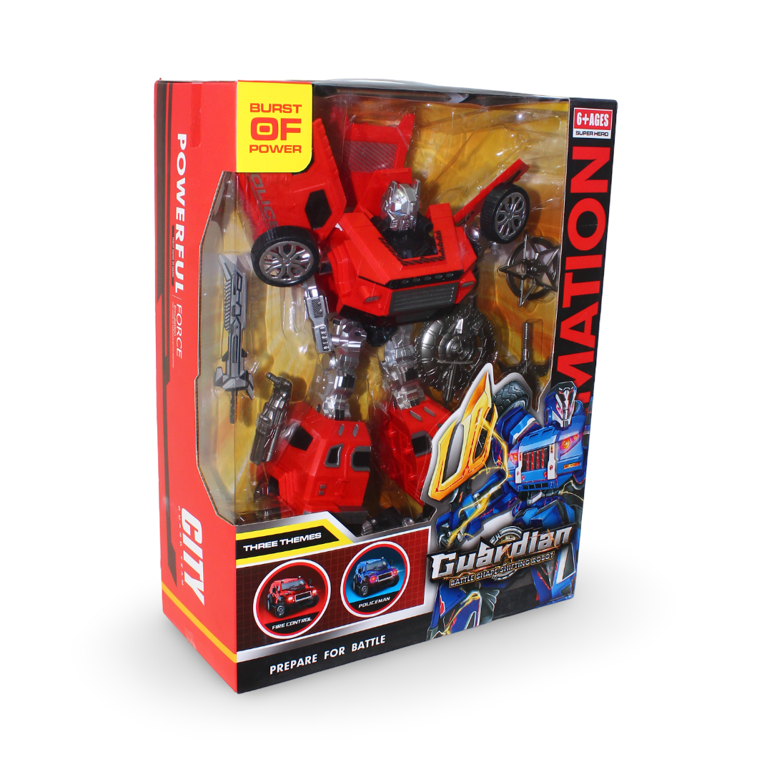 City Powerful Force Burst of Power Guardian Transforming Action Figure - Toys - OKO