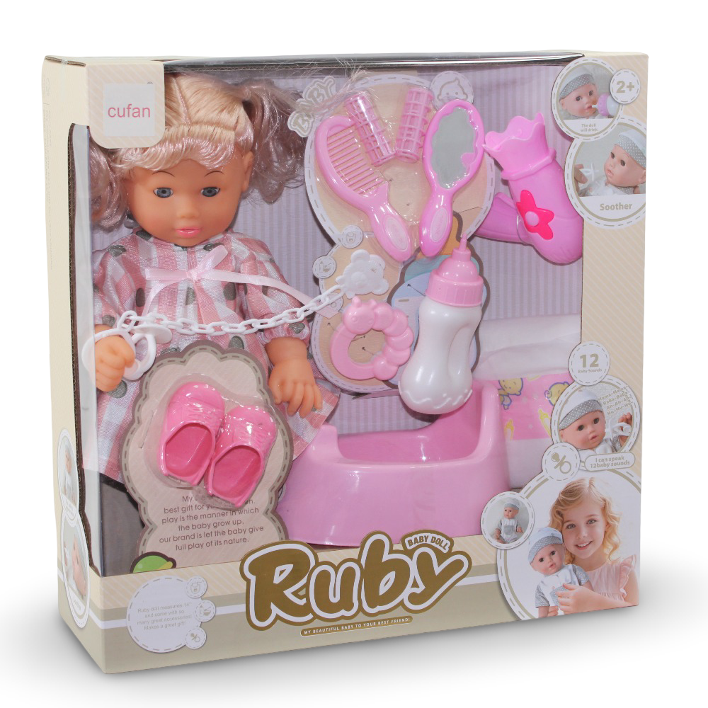 Cufan Ruby Baby Doll – 12 Pcs - Toys