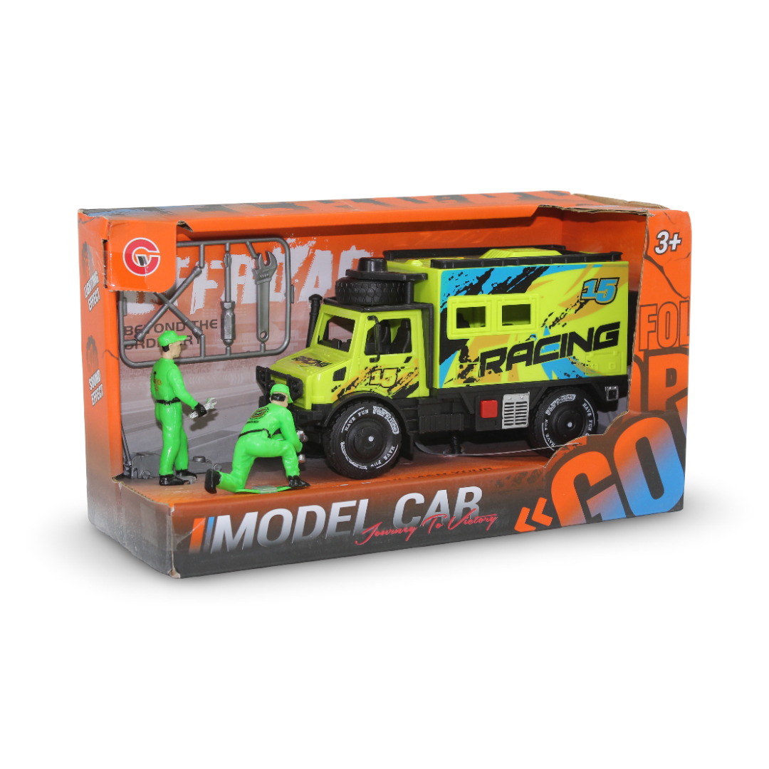Off-Road Monster Truck Toy Set (Light & Sound) – Yellow