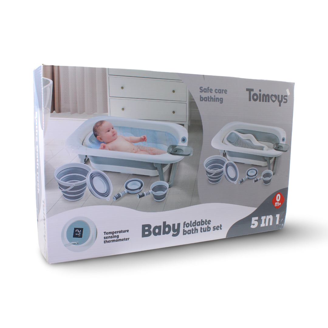 Toimoys 4 in 1 Bathtub Set – Grey