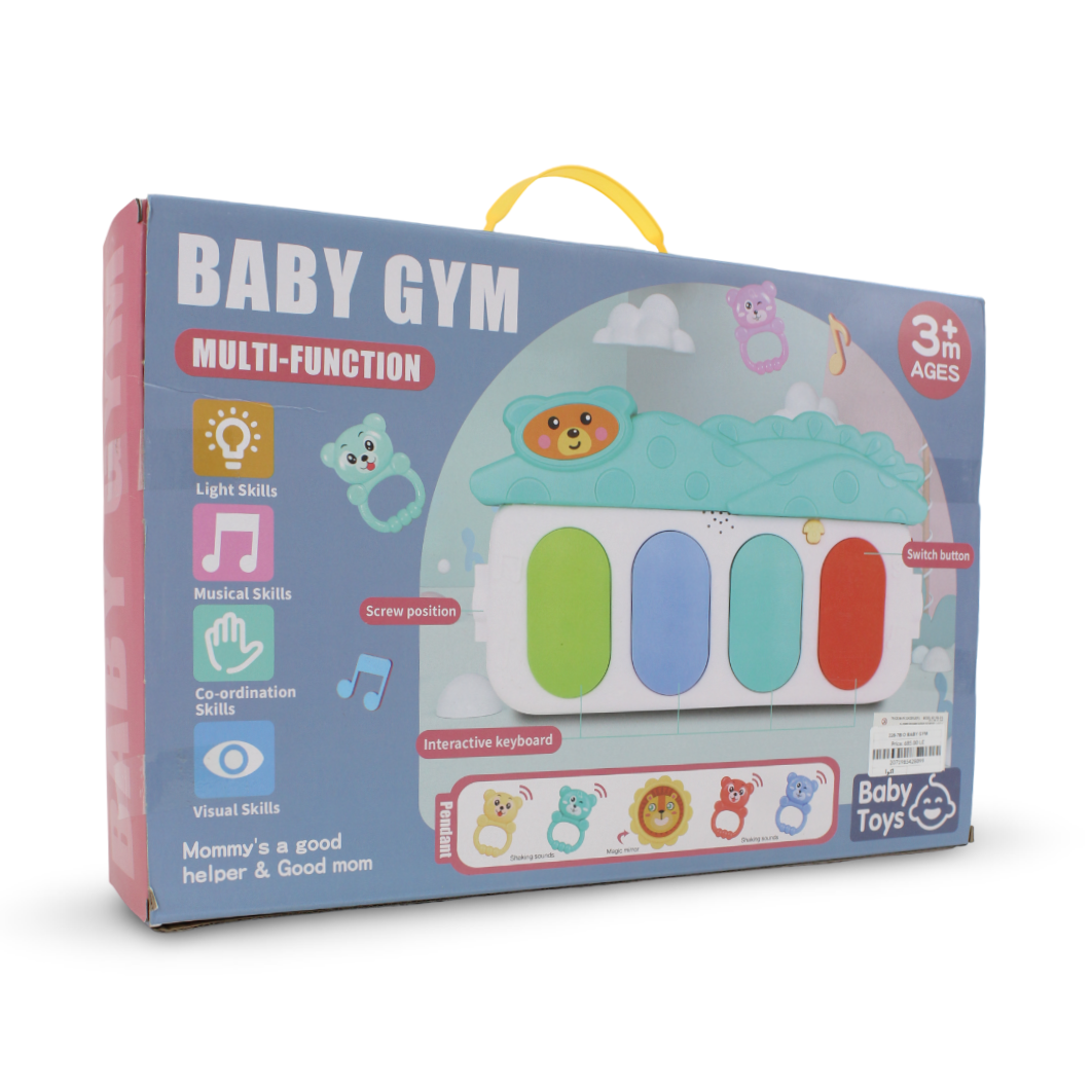Baby Gym Play Mat – Aqua