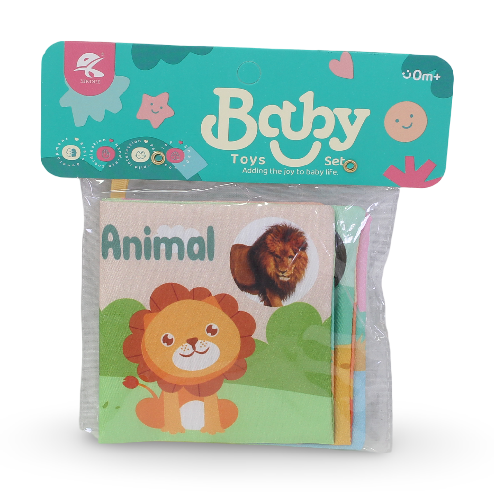 Baby Educational Soft Book – Animals