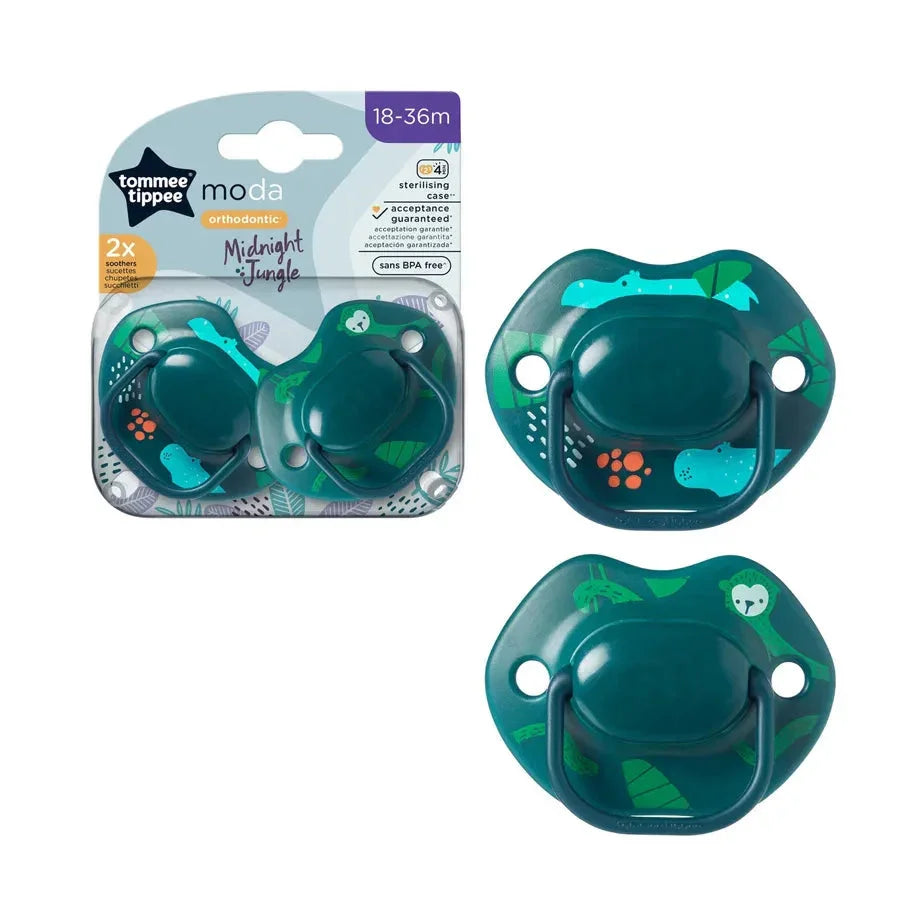 Pack of 2 - Tommee Tippee MODA Soother, 18-36 Months
