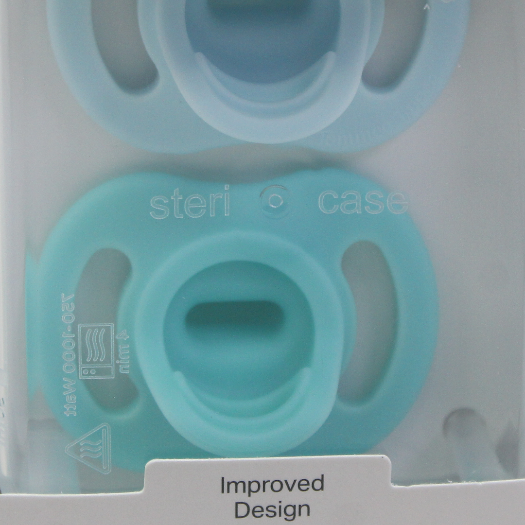 Tommee Tippee UltraLight StayPut Pacifiers 0-6m – Aqua & Baby Blue