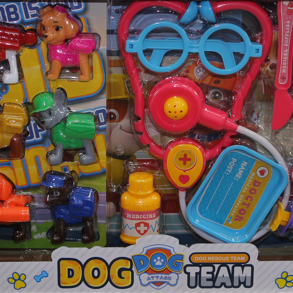 Paw Patrol Doctor Tools Dog Rescue Team – Fuchsia