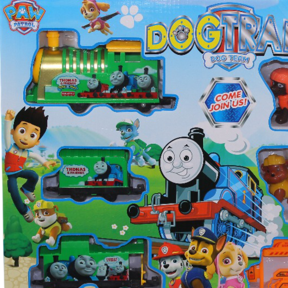 Paw Patrol Train Dog Team Set – Green
