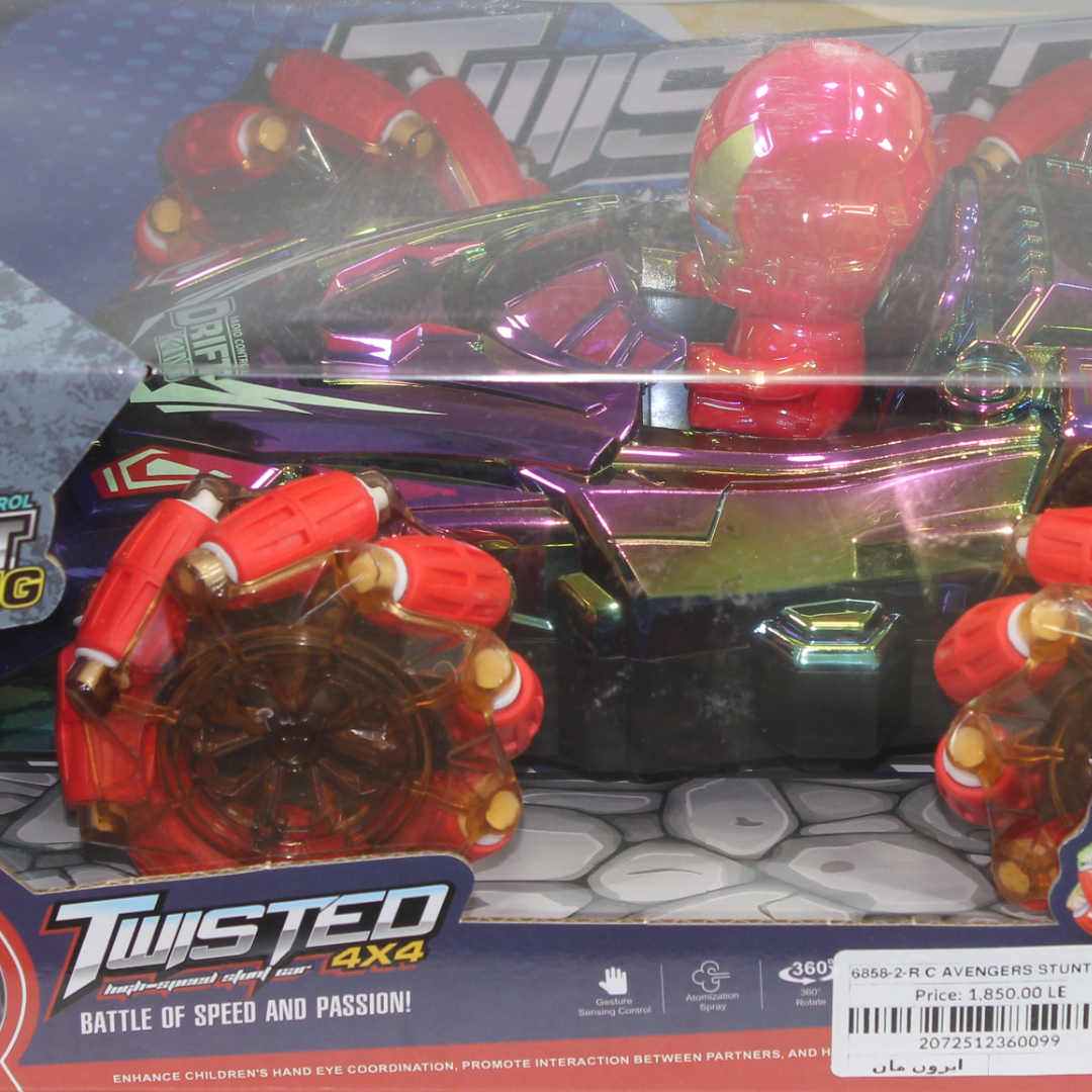 Iron Man Twisted 4X4 Stunt Drift 360° RC Car