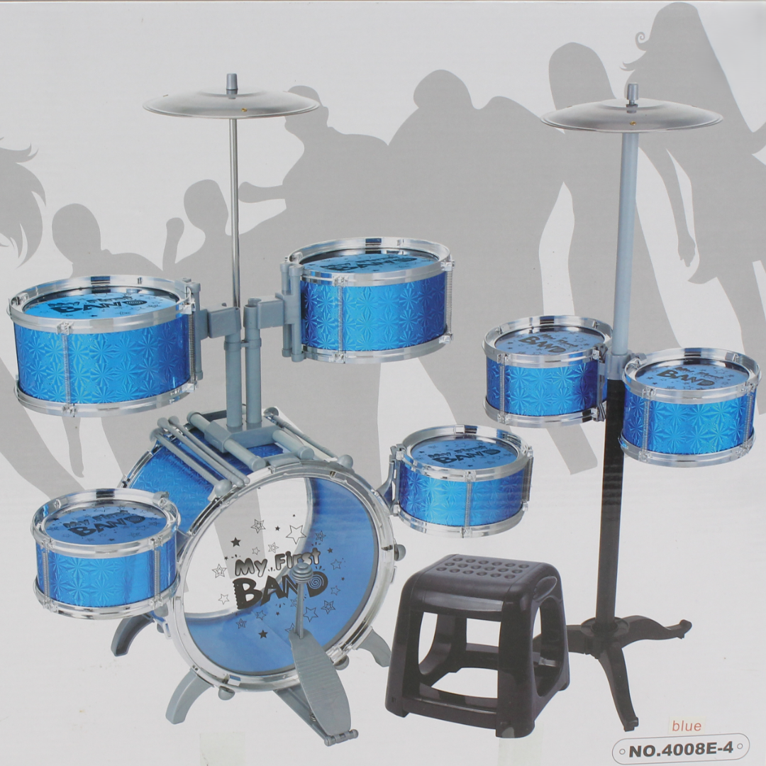 Jazz Drum Set – Blue